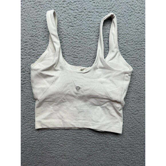 The Lululemon Align™ Ribbed Henley Tank Top (Style #W1EQCS) sz 0 - Picture 5 of 7